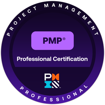 Project Management Professional (PMP)® certification badge